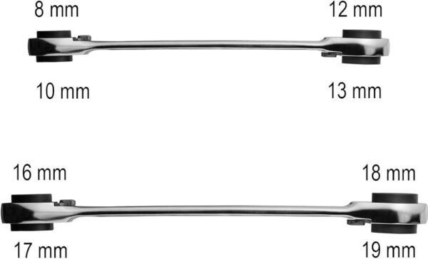 51nzKMV6nYL._AC_UF1000,1000_QL80_ Jeu de 2 clés à cliquet 4 en 1 MOB