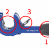 Ratchet Tubing Cutter3 Coupe-tube à cliquet king tony 7912-22 (12~35mm)