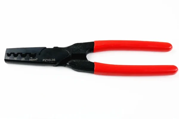 Générique Pince à sertir électrique rouge PZ10-35