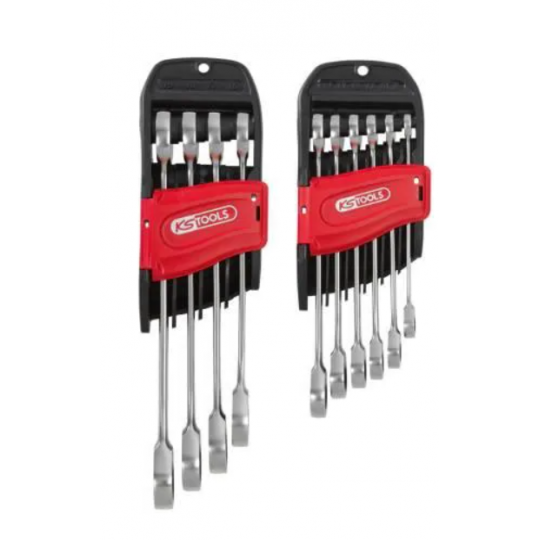 Jeu de 10 clés mixtes métriques sur support 8 à 19 mm