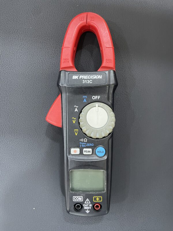 Pince ampèremétrique 600A 600V AC/DC, TRMS AC - SEFRAM BK313C