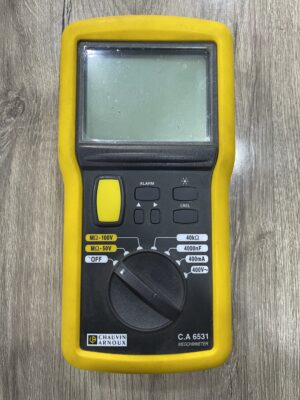 Contrôleur d'isolement numérique Chauvin Arnoux C.A 6531