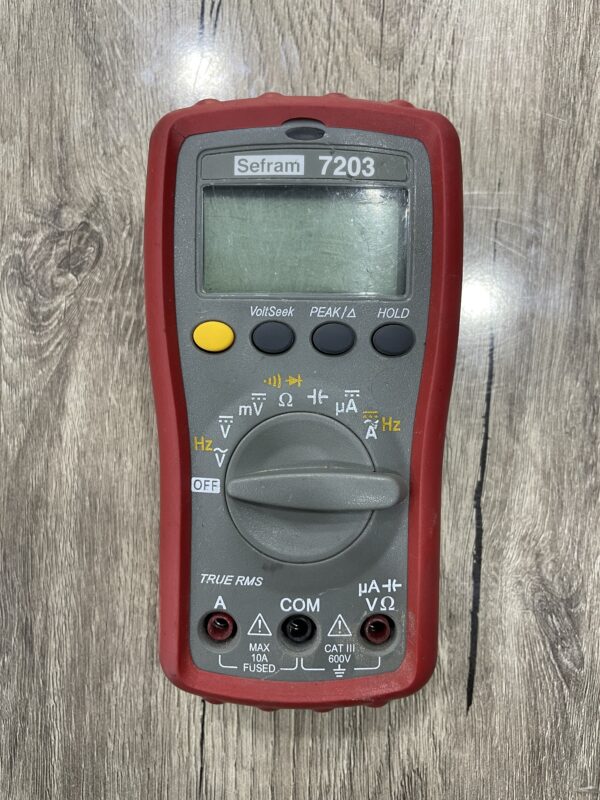 Sefram 7203 Multimètre 6000 points TRMS AC