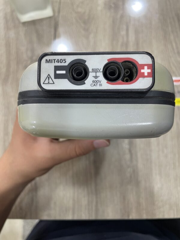 3FB88DE3-848B-4AFF-BE8B-0091D7375AC0 MEGGER MIT405 - Testeur d'isolement CAT IV