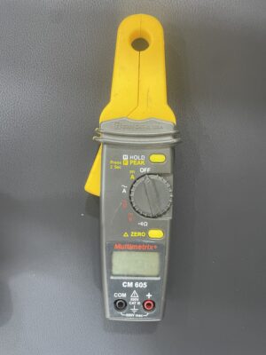 Pince ampèremétrique 100A AC/DC - Multimetrix - P06232007 - CM605