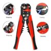 Pince à dénuder les fils outil de serrage de fil, sertissage de câbles isolants, coupe-fil d'électricien, sertissage de bornes nues et isolées