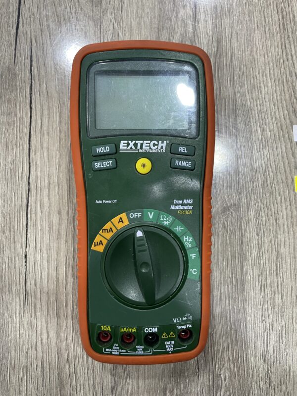 Extech EX430A Backlit LCD Multimeter