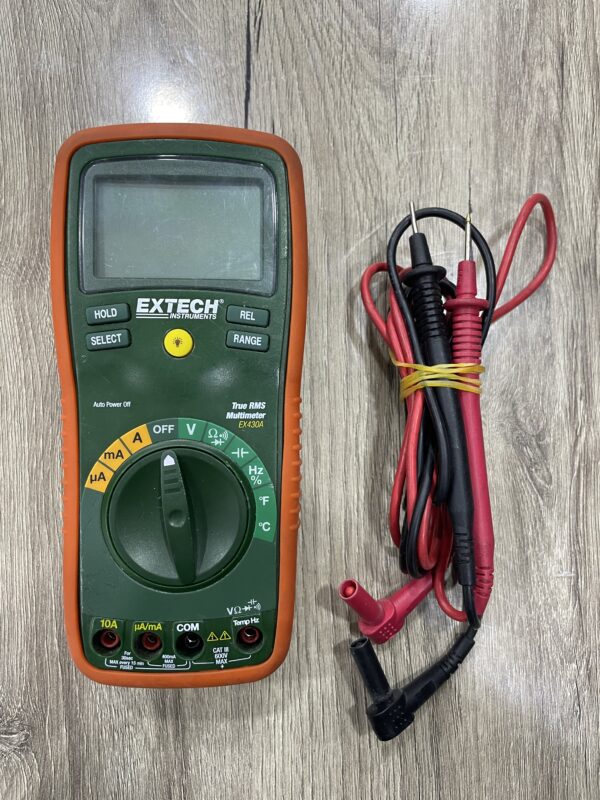 Extech EX430A Backlit LCD Multimeter