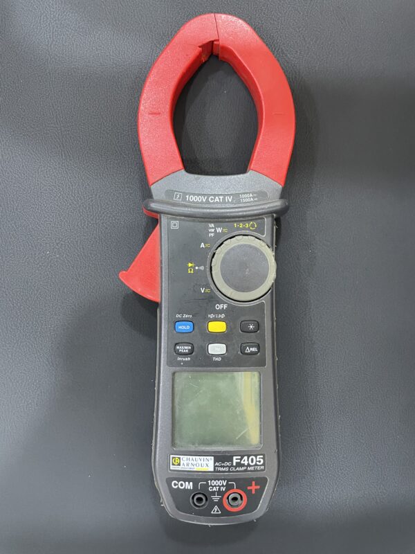 Pince multimètre AC+DC TRMS 1000AAC/1500ADC - F405 -CHAUVIN ARNOUX