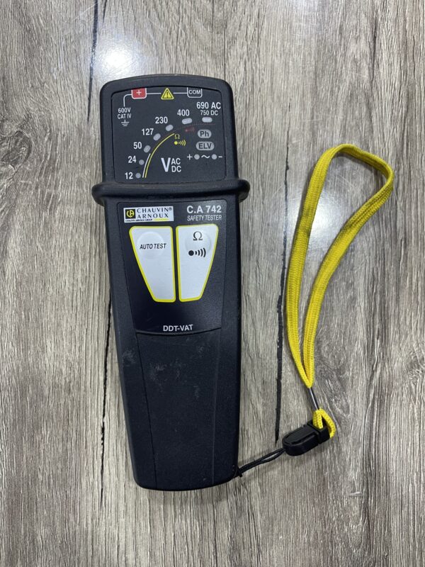 Détecteur de tension Chauvin Arnoux Ca 742