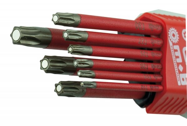 étui de 9 clés mâles torx aimantées MOB