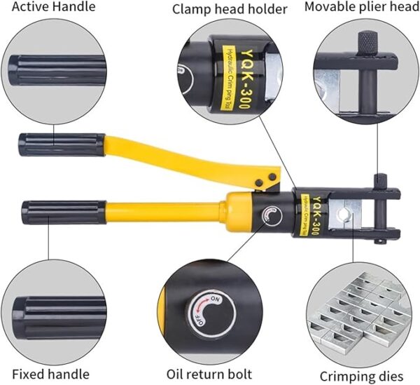 SERTISSEUSE HYDRAULIQUE DE COSSE 300MM