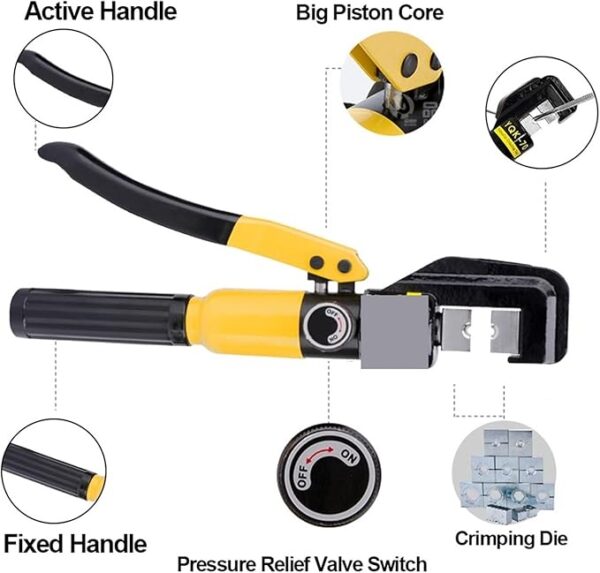 Pince à sertir hydraulique YQK-70 pour câbles de 4 à 70 mm²