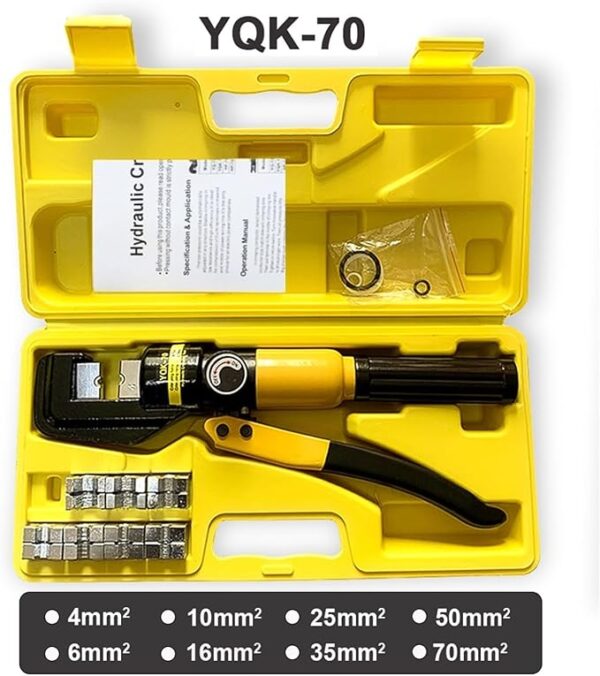 Pince à sertir hydraulique YQK-70 pour câbles de 4 à 70 mm²