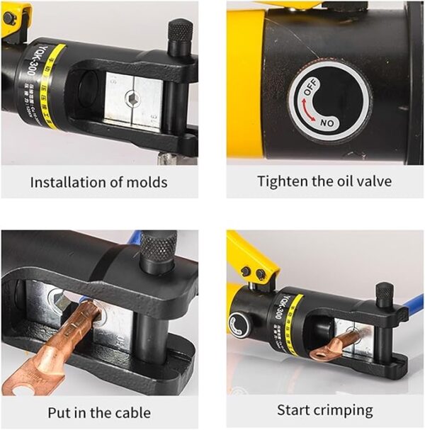 SERTISSEUSE HYDRAULIQUE DE COSSE 300MM