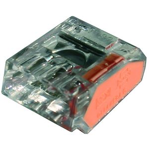 Boite de 100 bornes de connexion - 3 entrées - pour fils rigides - CAP309285 - Eaton