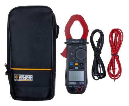 pince ampèremètrique ca f203