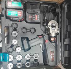 images EZ-300 DC 18V/4Ah pince hydraulique Rechargeable professionnelle pince à sertir outil de sertissage de charge pince hydraulique