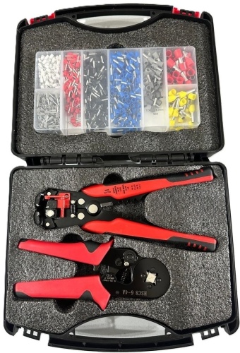 Kit Boite embou pince a dénuder  pince a sertir