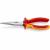 Pince à bec droite knipex 26 16 200