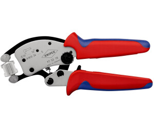 knipex-twistor16-97-53-18-sb-240-mm Pince à sertir auto-ajustable pour embouts de câbles avec matrice de sertissage rotative knipex 97 53 18