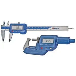 DASQUA 2PCS ENSEMBLE NUMERIQUE CALIBRE NUMERIQUE + MICROMETRE NUMERIQUE 2210-8295