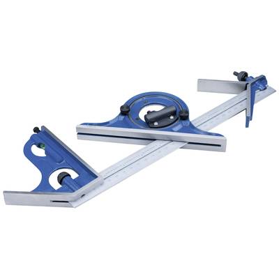 DASQUA 300MM/12" 0-180 DEGRÉS ENSEMBLE D'ÉQUERRES COMBINÉES 4 PIÈCES (1012-2010)